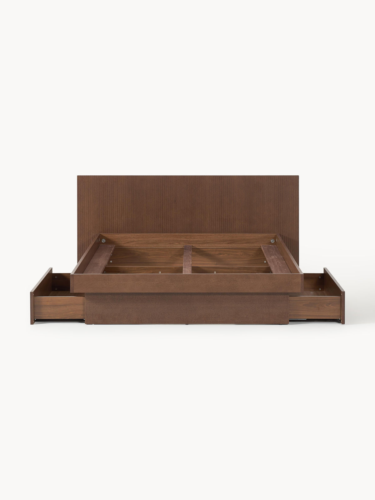 Satoro Wooden Bed with Drawers and Headboard