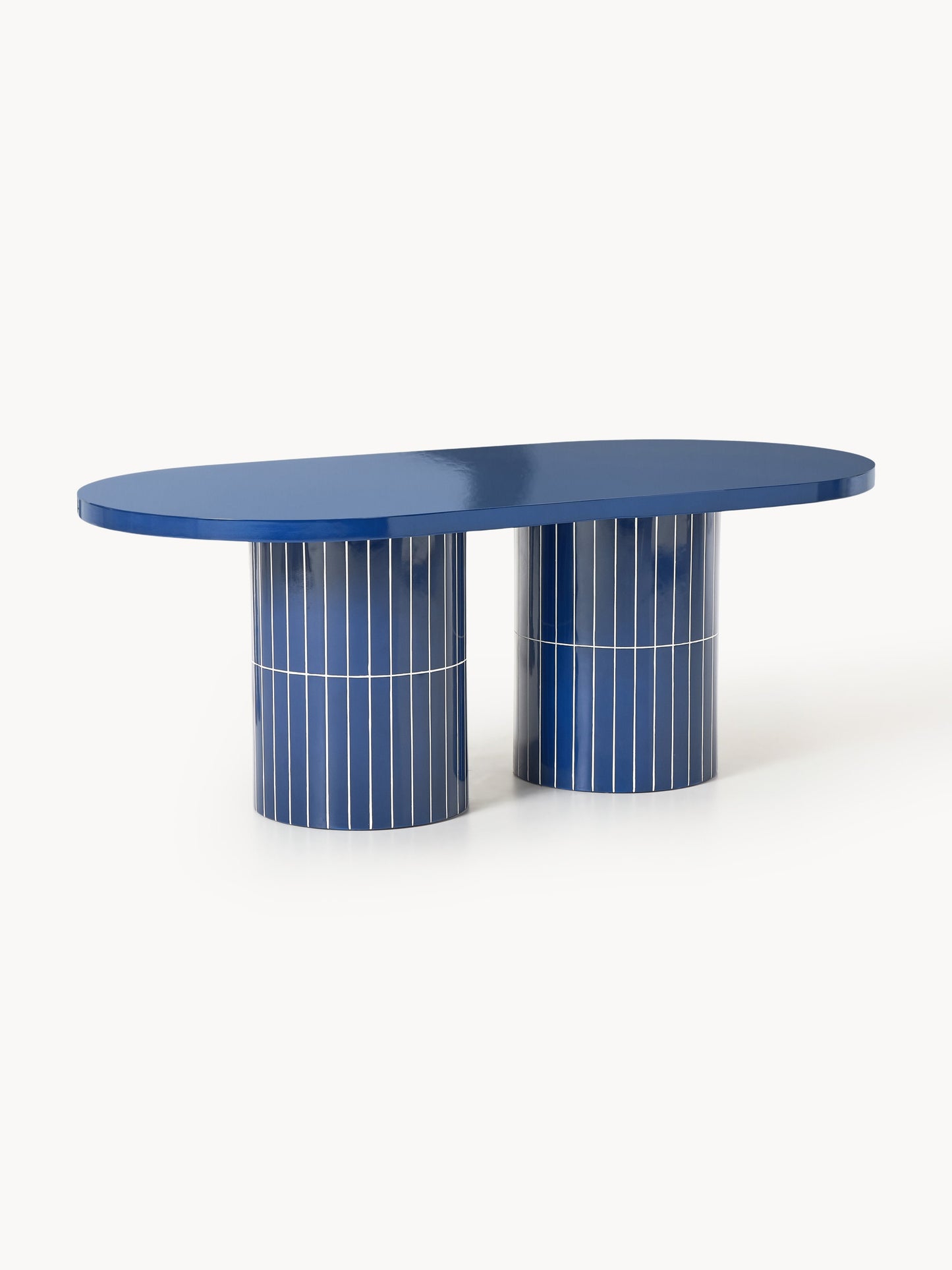 Sayla Oval Garden Dining Table, 200 x 100 cm