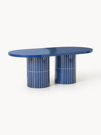 Sayla Oval Garden Dining Table, 200 x 100 cm