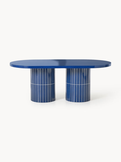 Sayla Oval Garden Dining Table, 200 x 100 cm