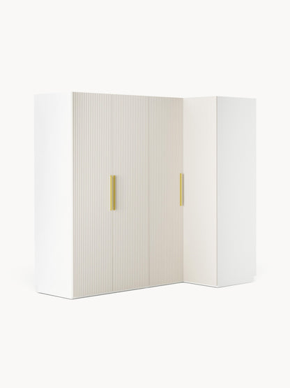 Simona Modular Corner Wardrobe, 215 cm Wide, in Various Sizes