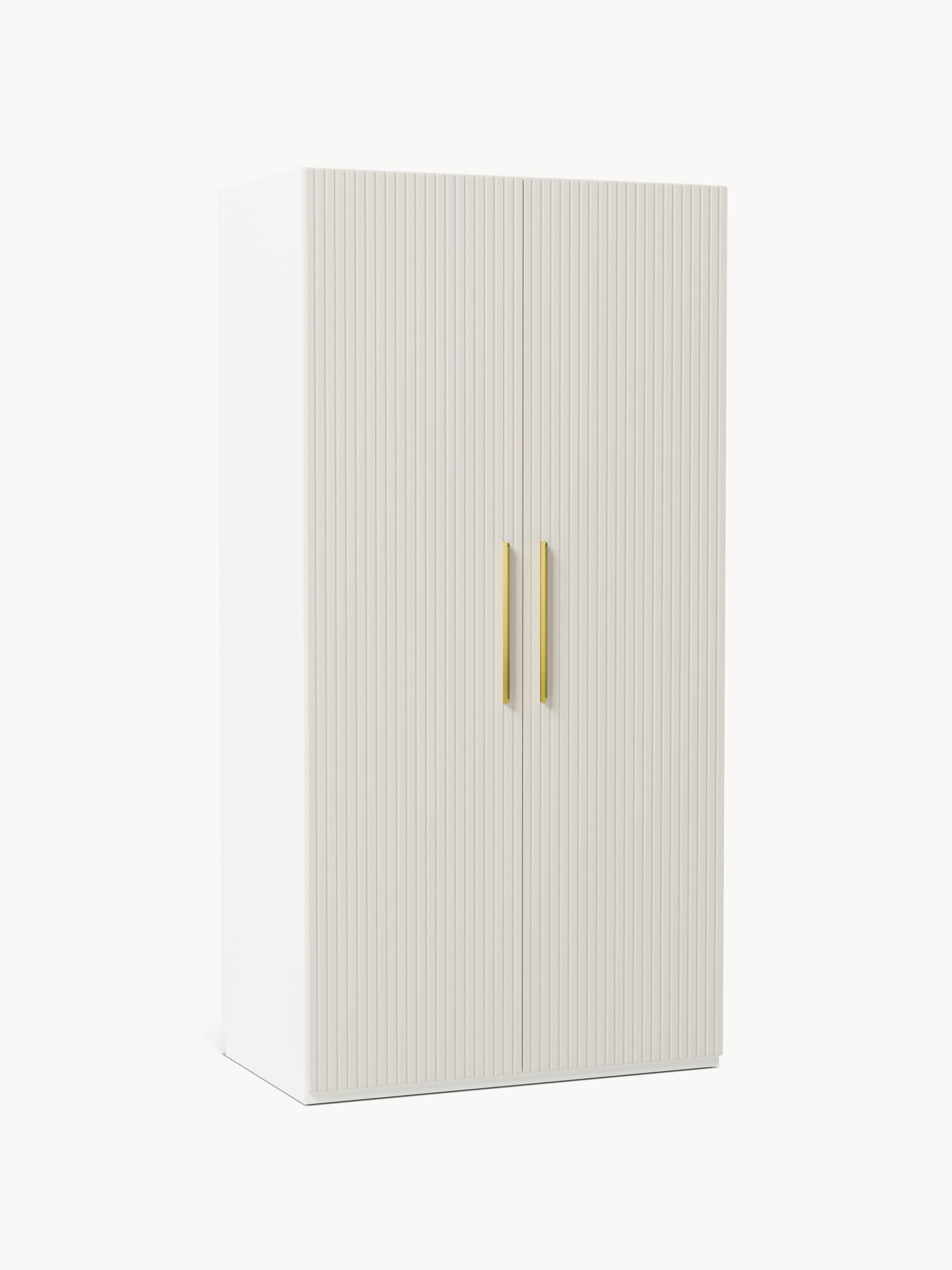Simona Modular Hinged-Door Wardrobe, 100 cm Wide, in Various Sizes