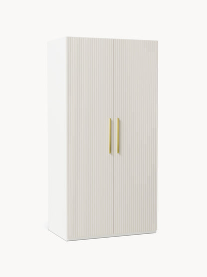 Simona Modular Hinged-Door Wardrobe, 100 cm Wide, in Various Sizes