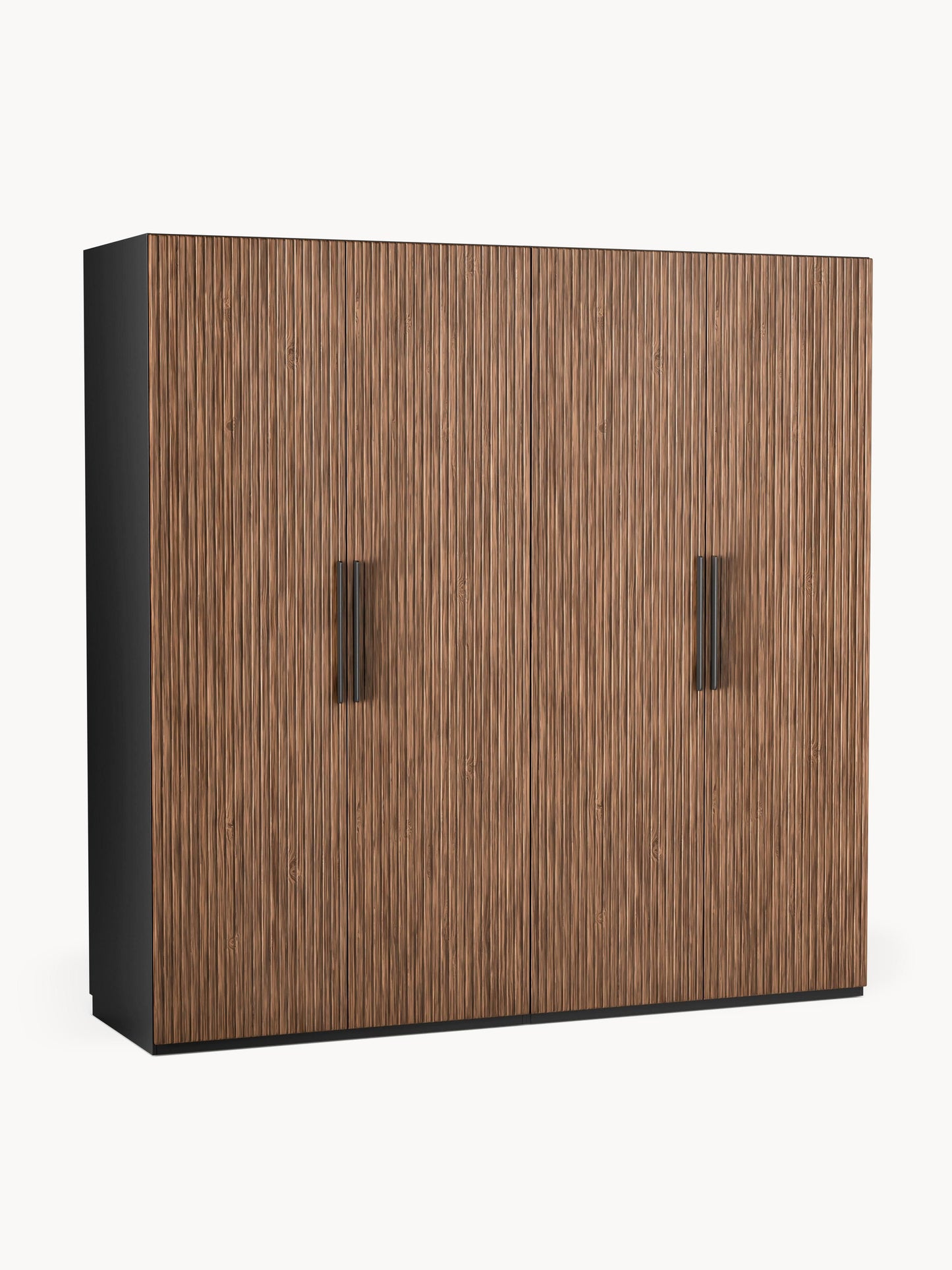 Simona Modular Hinged-Door Wardrobe, 200 cm Wide, in Various Sizes