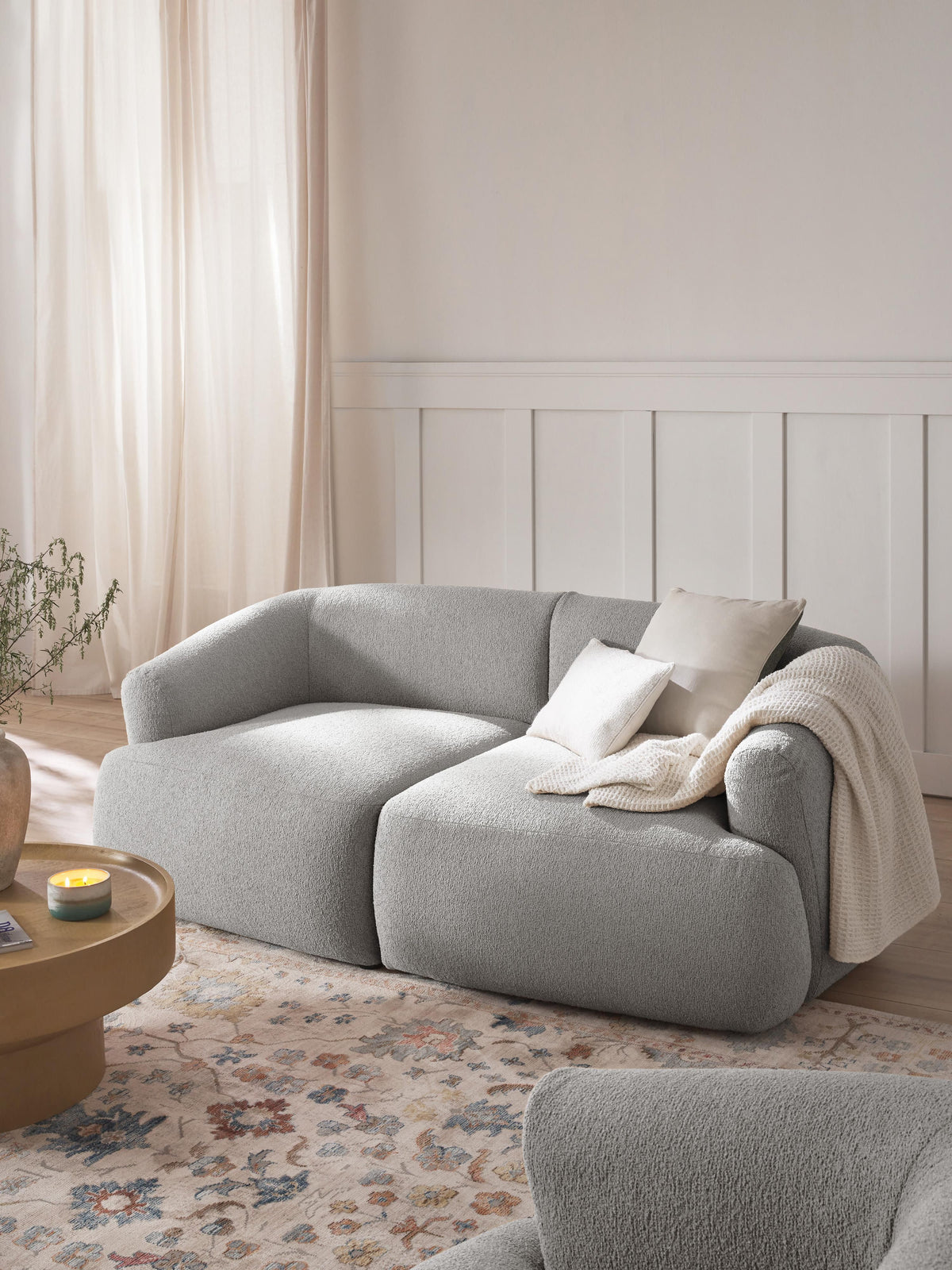 Sofira Bouclé Corner Module