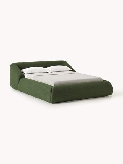 Sofira Bouclé Upholstered Bed