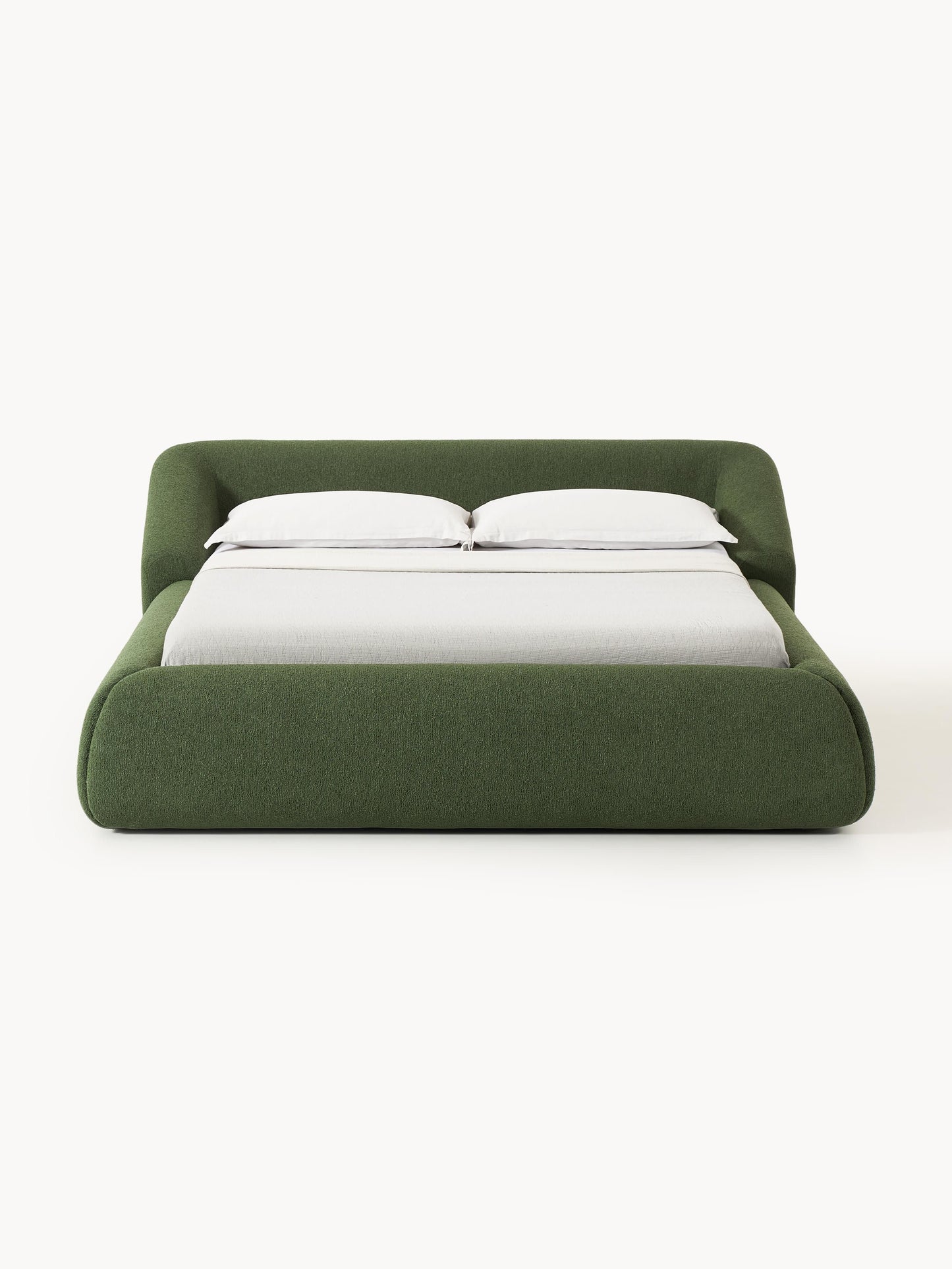 Sofira Bouclé Upholstered Bed