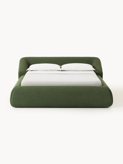 Sofira Bouclé Upholstered Bed