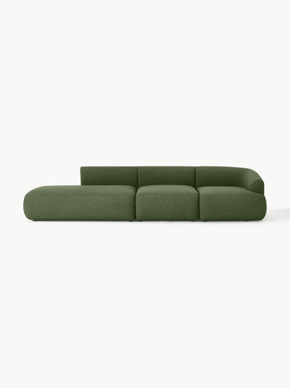 Sofira Modular Bouclé Chaise (2-Seater)