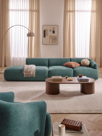 Sofira Modular Bouclé Chaise (2-Seater)