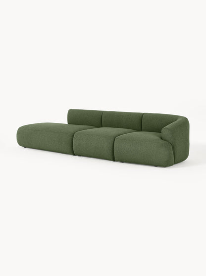 Sofira Modular Bouclé Chaise (2-Seater)