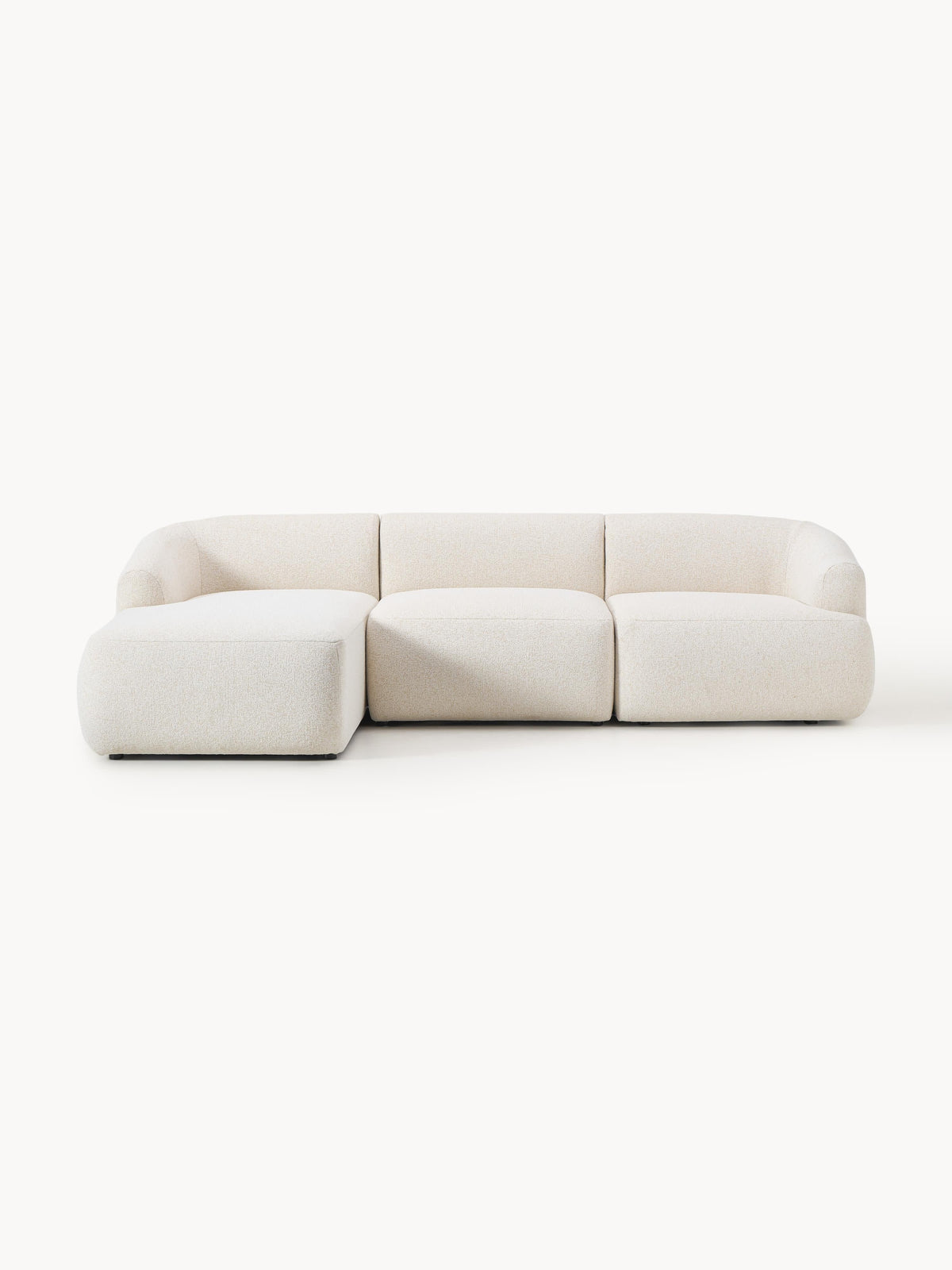 Sofira Modular Bouclé Corner Sofa (3-Seater)