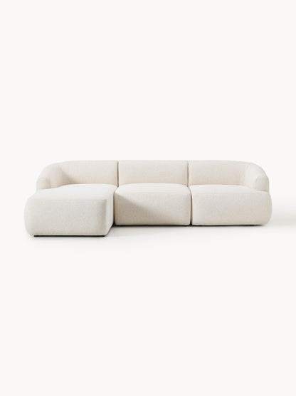 Sofira Modular Bouclé Corner Sofa (3-Seater)