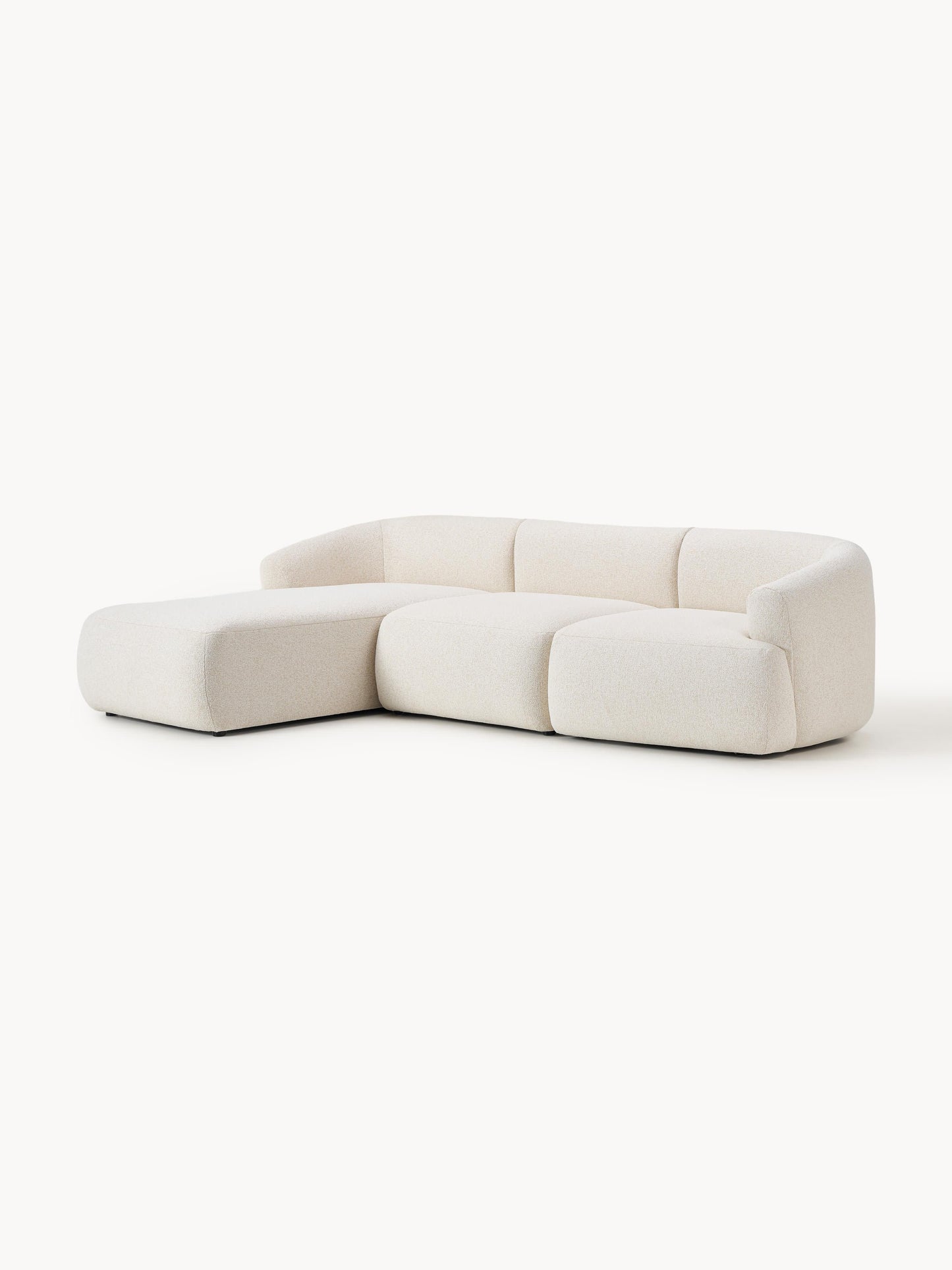 Sofira Modular Bouclé Corner Sofa (3-Seater)