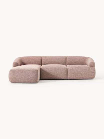 Sofira Modular Bouclé Corner Sofa (3-Seater)
