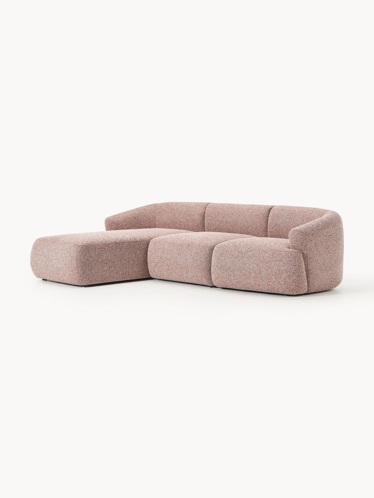 Sofira Modular Bouclé Corner Sofa (3-Seater)