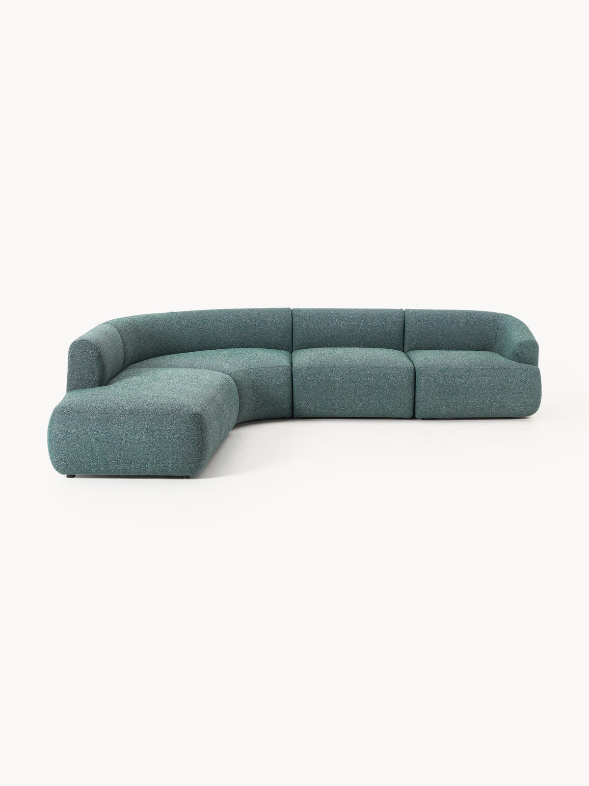 Sofira Modular Bouclé Corner Sofa (4-Seater)