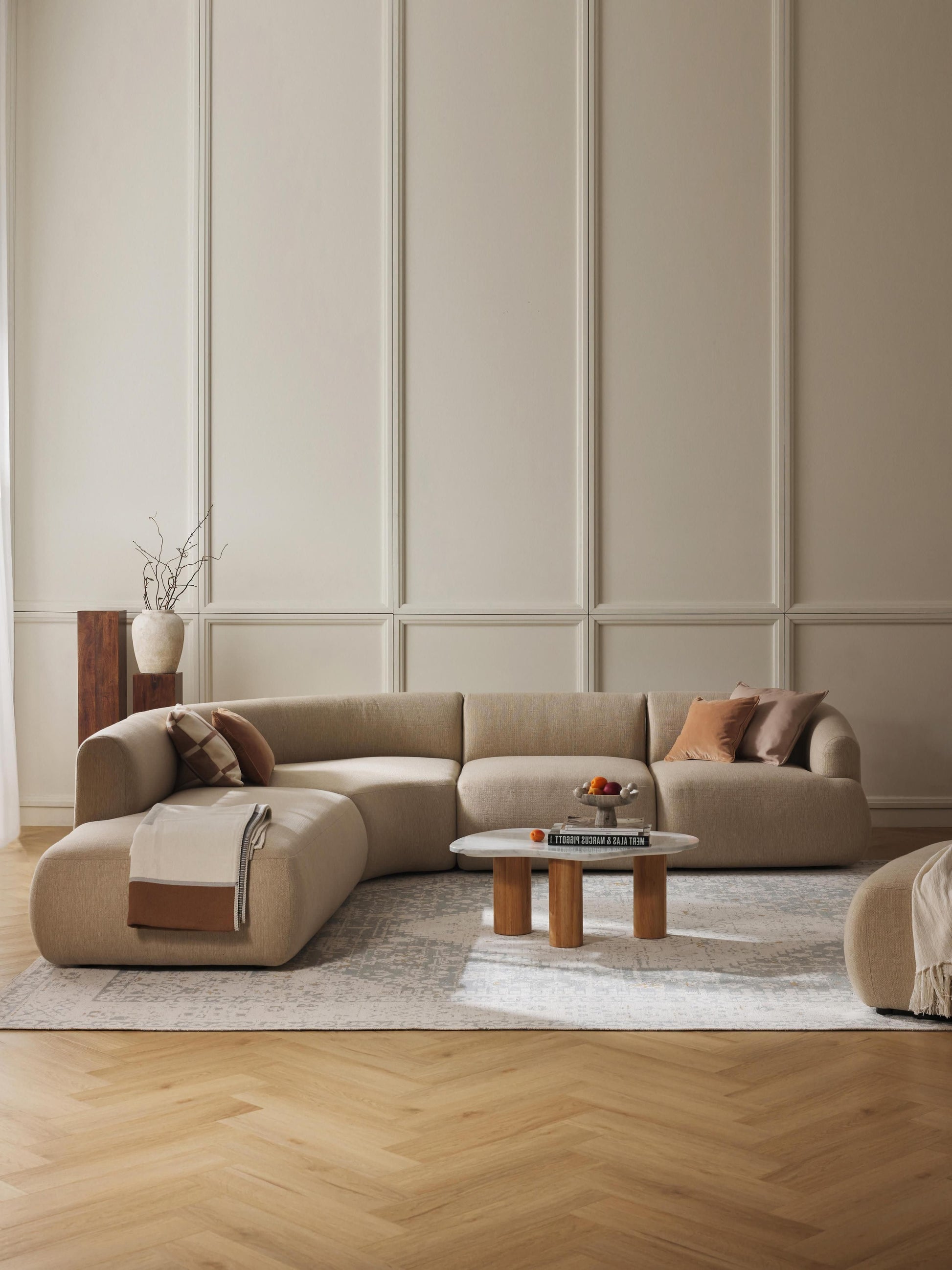 Sofira Modular Corner Sofa (4-Seater)