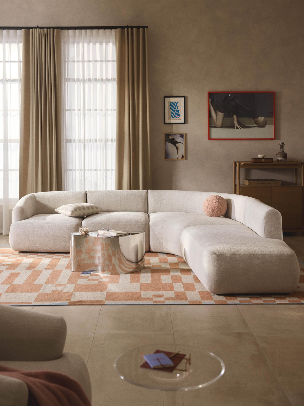Sofira Modular Corner Sofa (4-Seater)