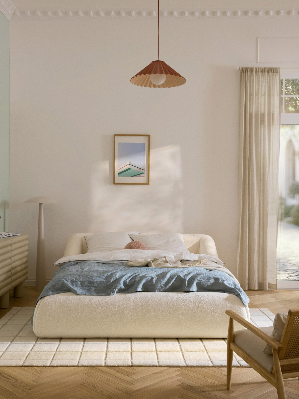 Sofira Teddy Upholstered Bed