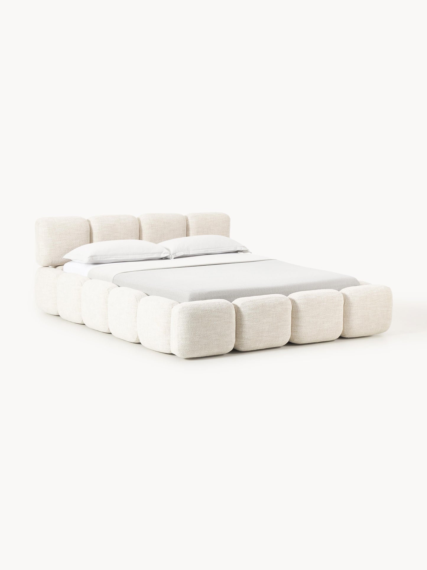 Taylin Upholstered Bed in Bouclé