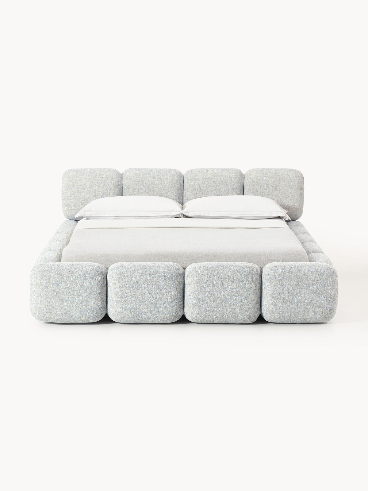 Taylin Upholstered Bed in Bouclé