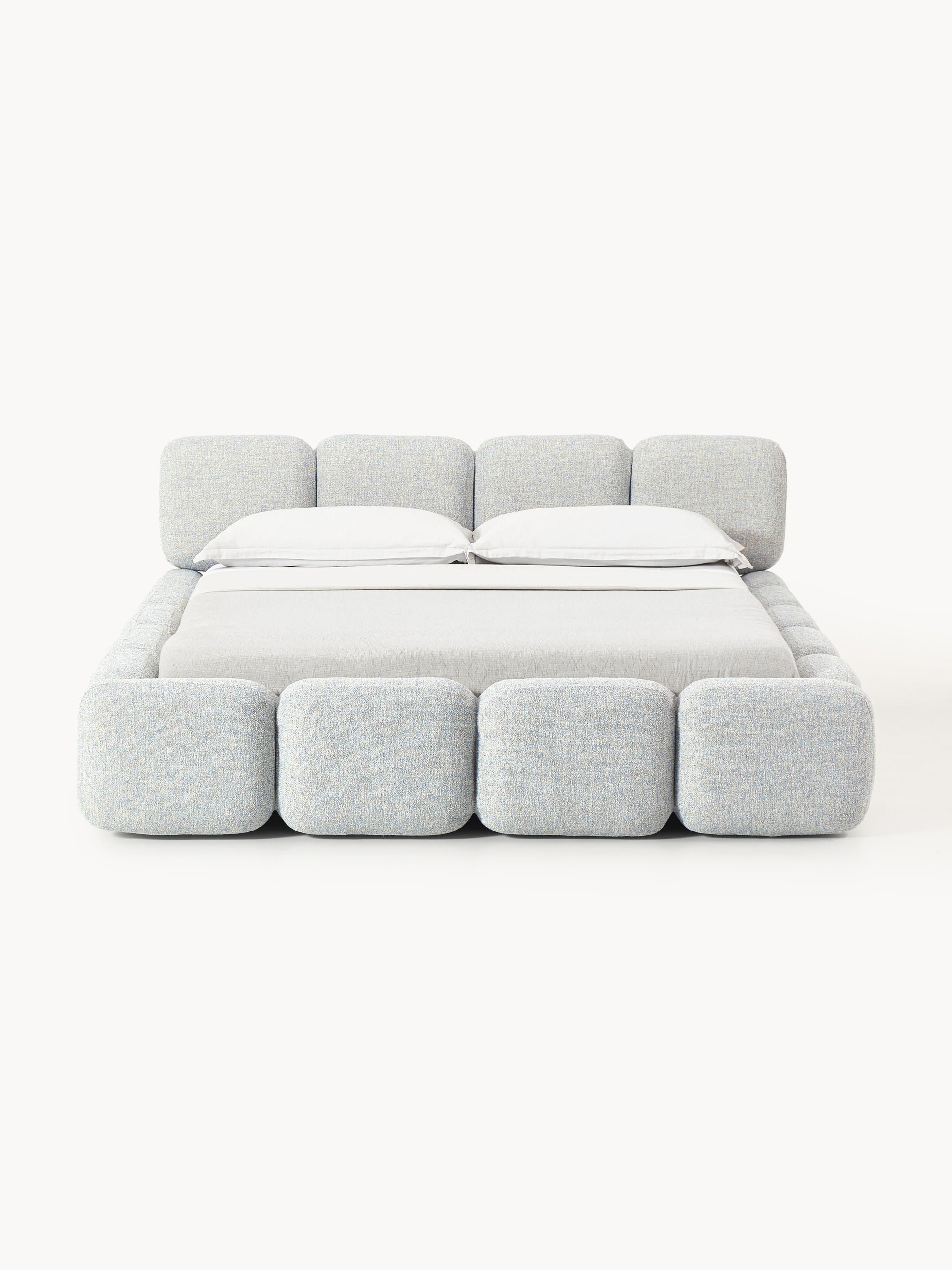 Taylin Upholstered Bed in Bouclé