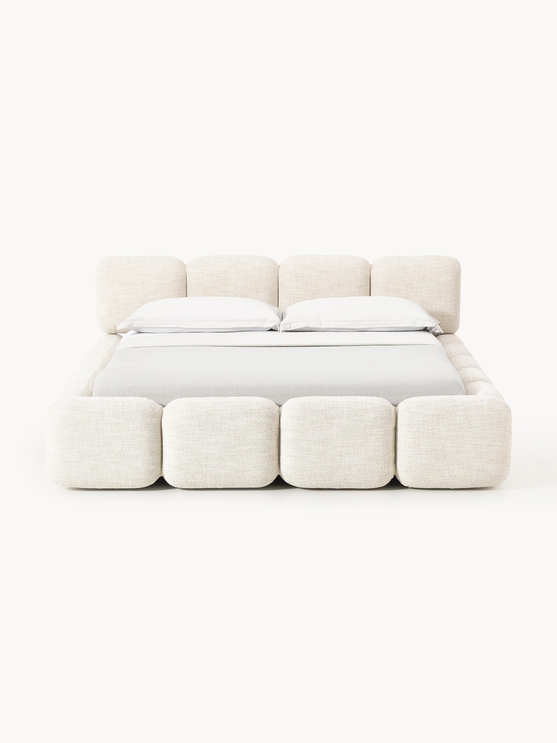 Taylin Upholstered Bed in Bouclé