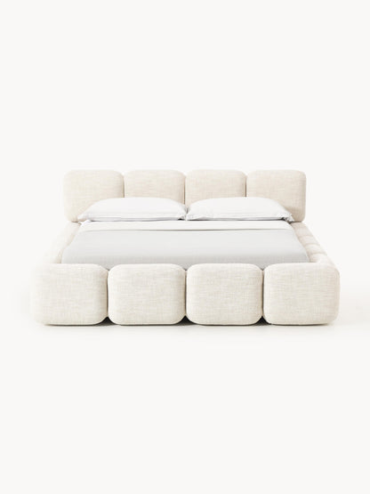 Taylin Upholstered Bed in Bouclé