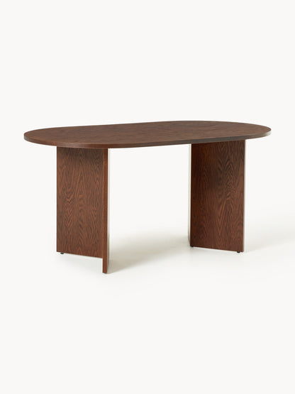 Tonia Oval Wooden Dining Table, in Various Sizes