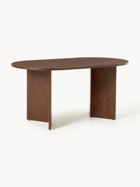 Tonia Oval Wooden Dining Table, in Various Sizes