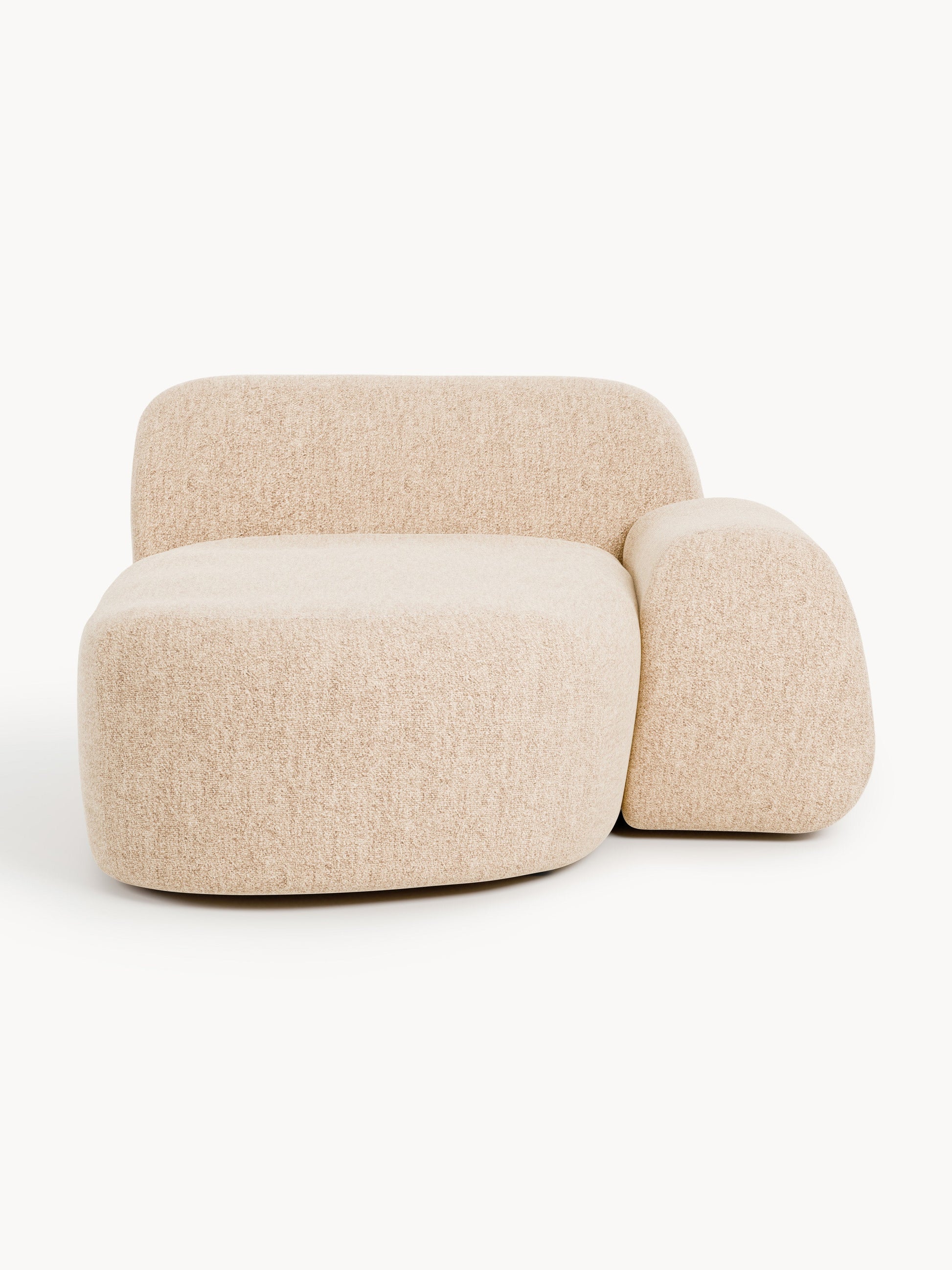Wolka Bouclé Chaise Corner Module