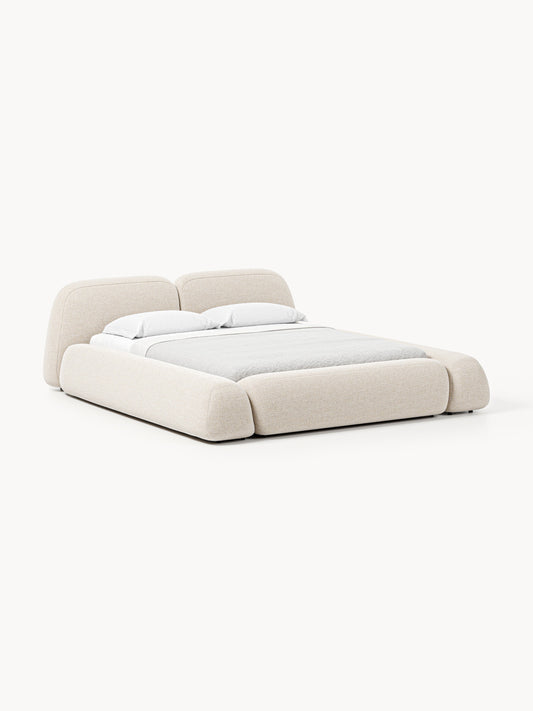 Wolka Bouclé Upholstered Bed