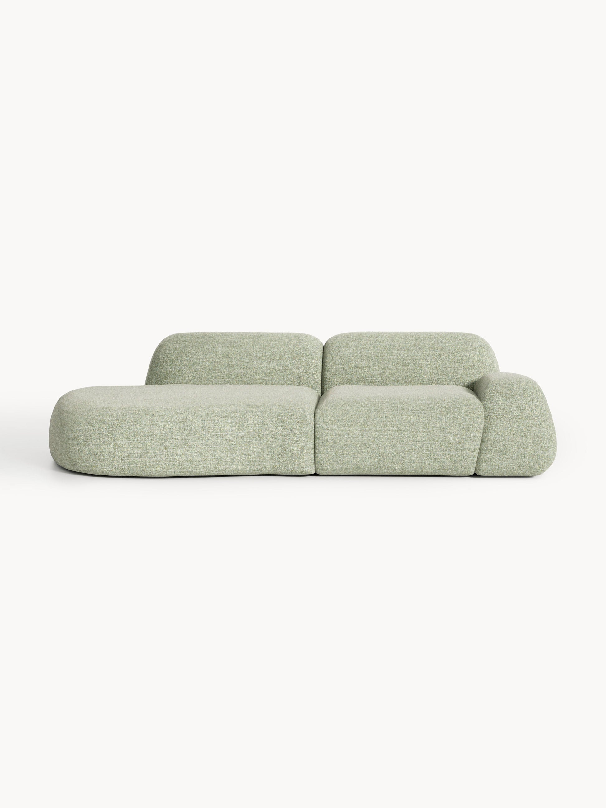 Wolka Modular Bouclé Chaise (3-Seater)