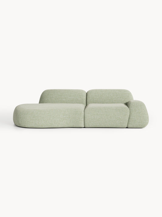 Wolka Modular Bouclé Chaise (3-Seater)