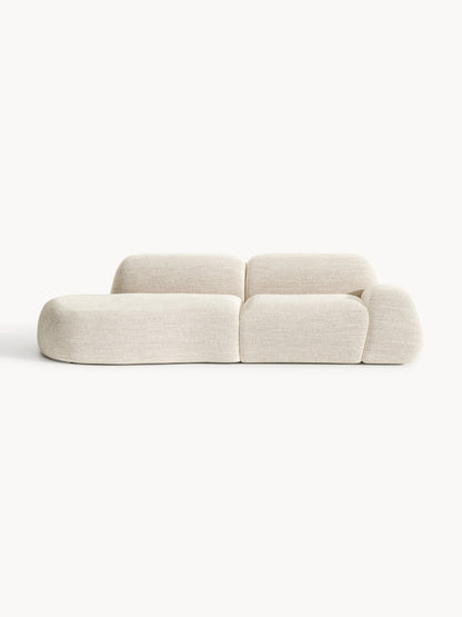 Wolka Modular Bouclé Chaise (3-Seater)