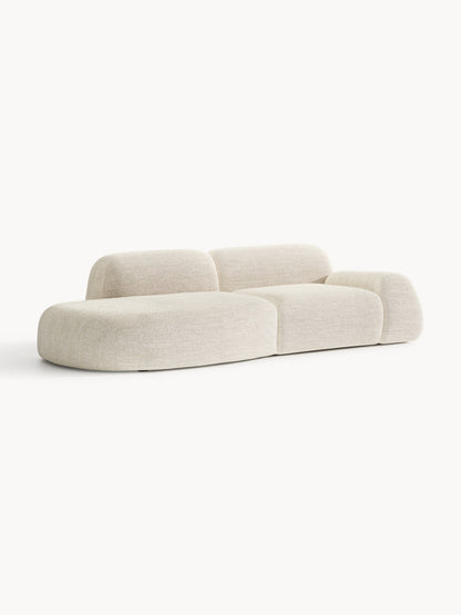 Wolka Modular Bouclé Chaise (3-Seater)