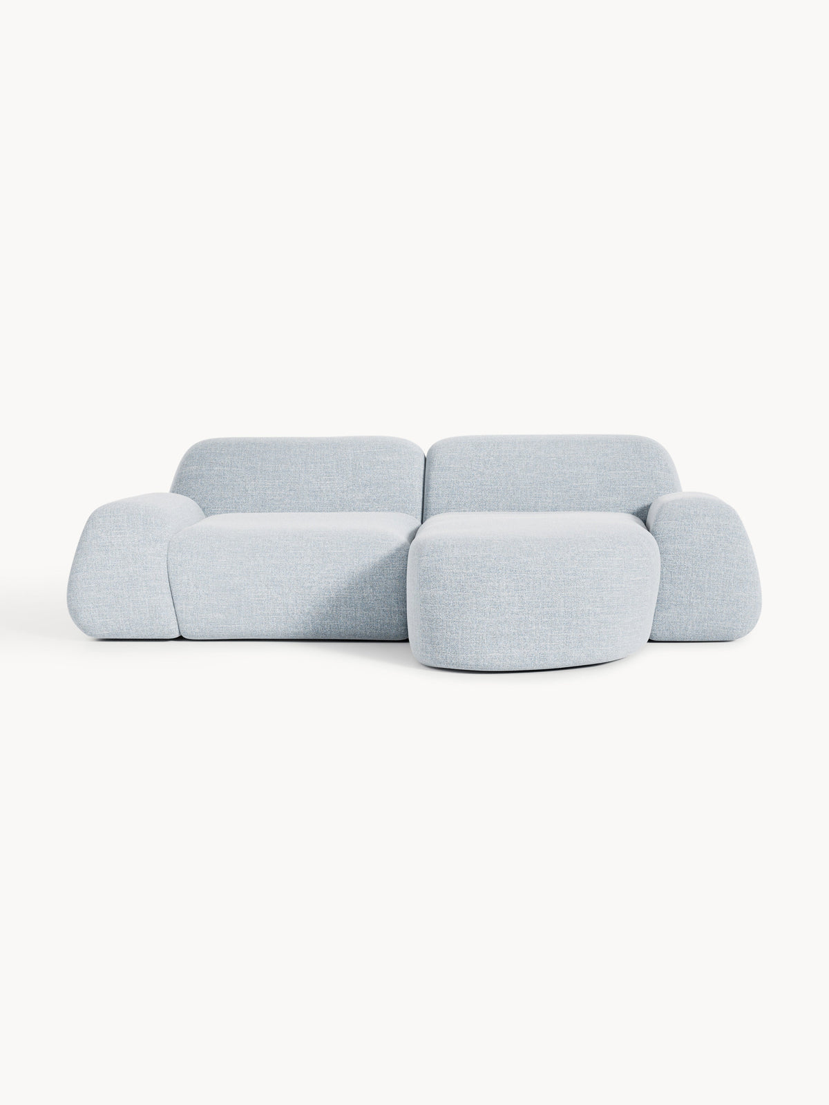 Wolka Modular Bouclé Corner Sofa (3-Seater)