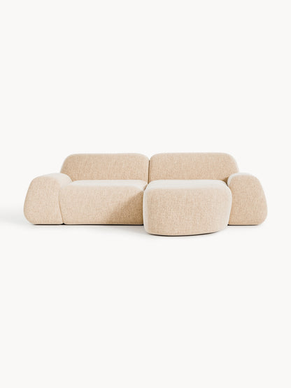 Wolka Modular Bouclé Corner Sofa (3-Seater)