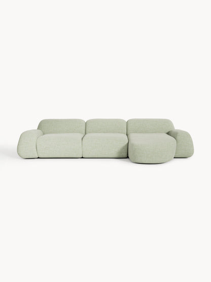 Wolka Modular Bouclé Corner Sofa (4-Seater)
