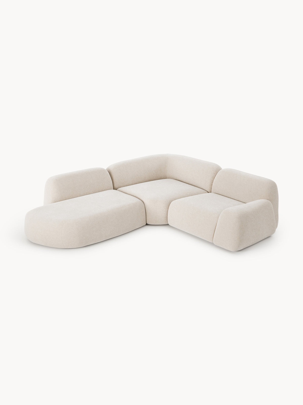 Wolka Modular Corner Sofa (4-Seater) with Chaise Longue