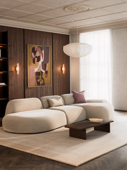 Wolka Modular Corner Sofa (4-Seater) with Chaise Longue