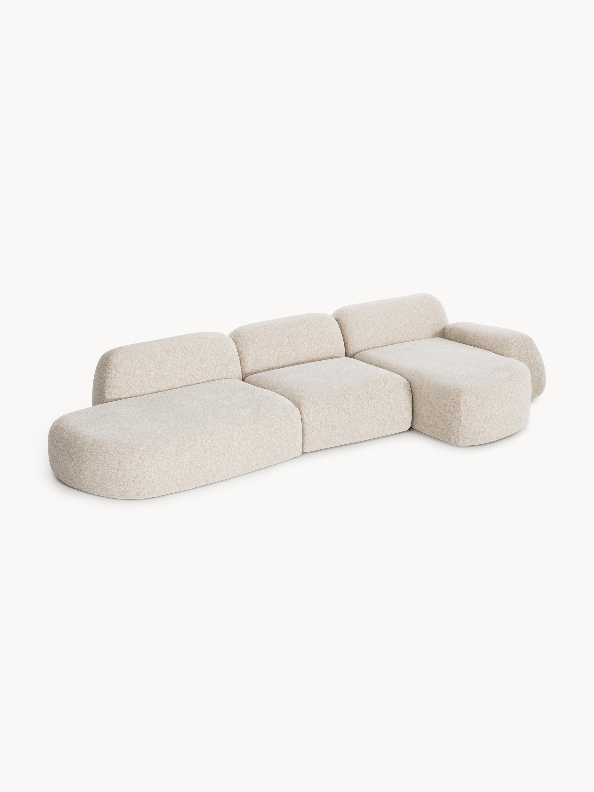 Wolka Modular Corner Sofa (4-Seater) with Chaise Longue