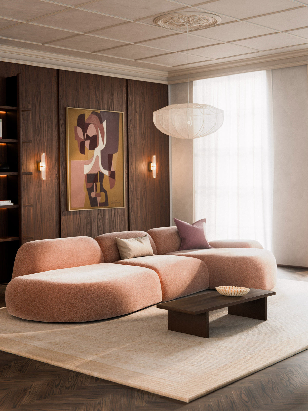 Wolka Modular Corner Sofa (4-Seater) with Chaise Longue