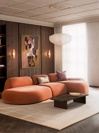 Wolka Modular Corner Sofa (4-Seater) with Chaise Longue