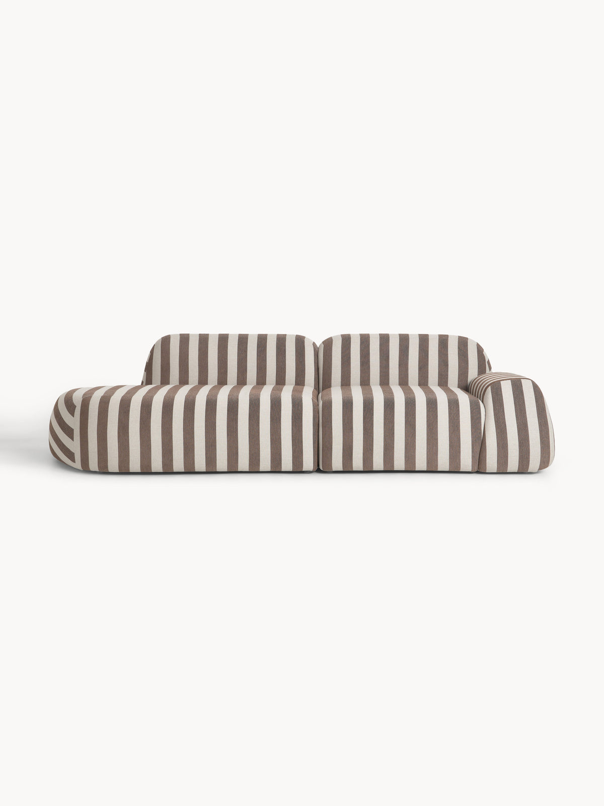 Wolka Modular Striped Sofa (3-Seater)