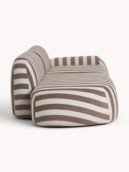 Wolka Modular Striped Sofa (3-Seater)