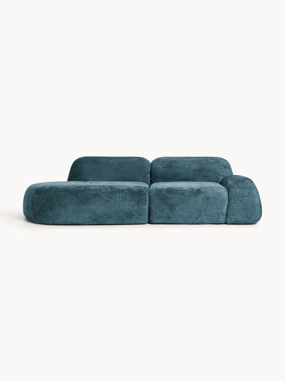 Wolka Modular Teddy Bouclé Chaise (3-Seater)