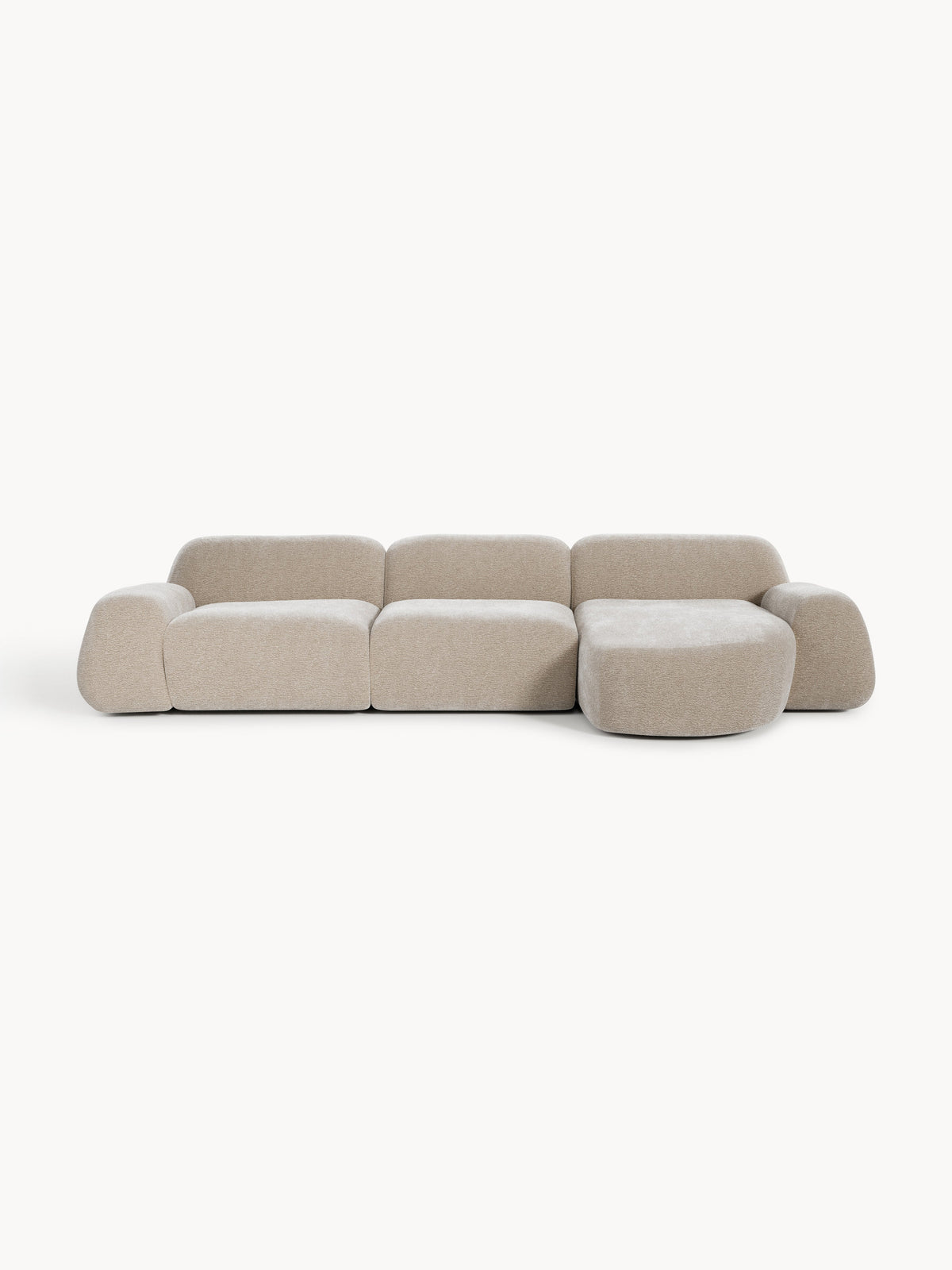 Wolka Modular Teddy Corner Sofa (4-Seater)