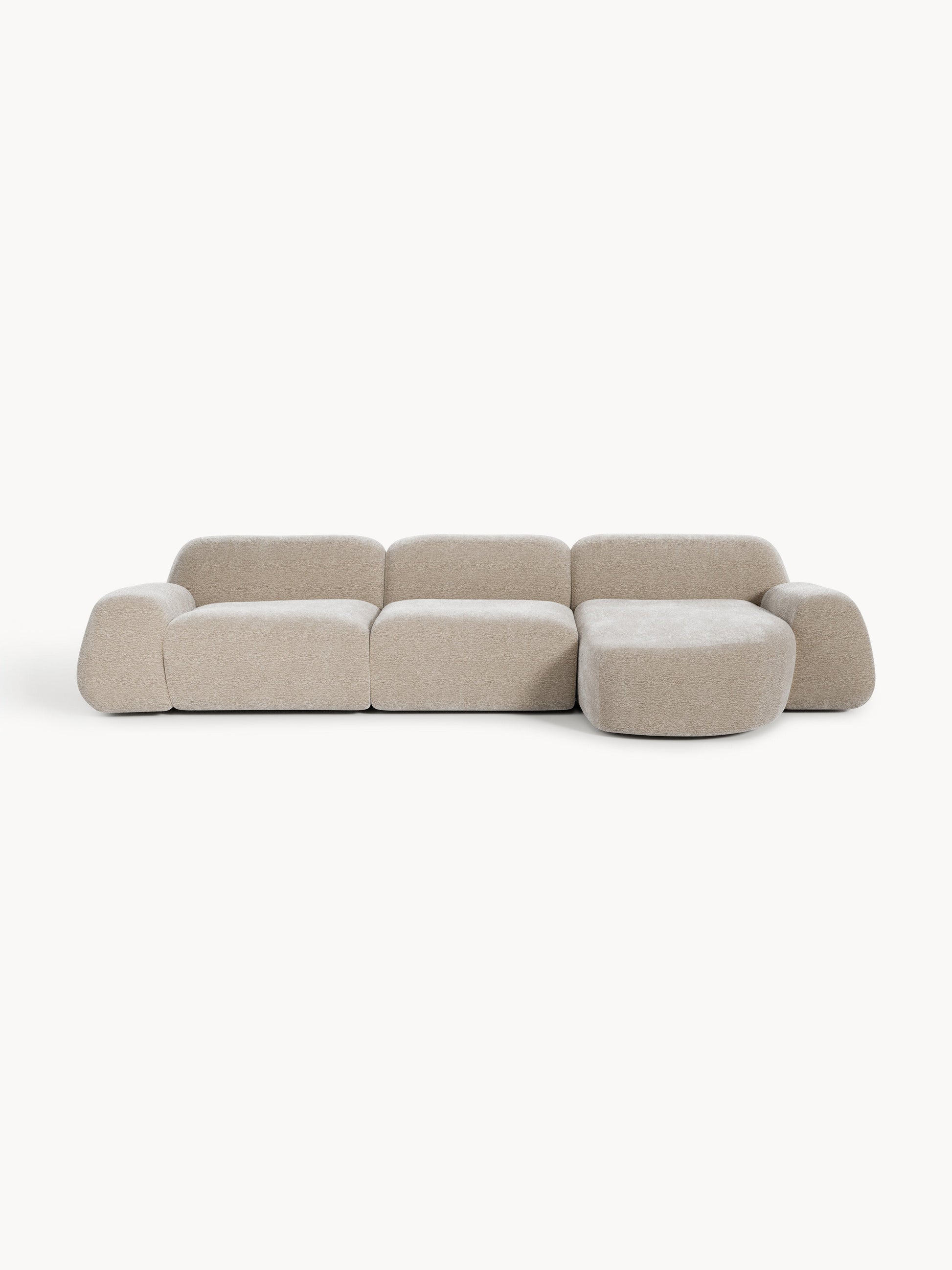 Wolka Modular Teddy Corner Sofa (4-Seater)